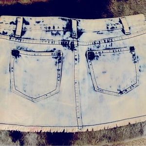 Junior Denim Skirt